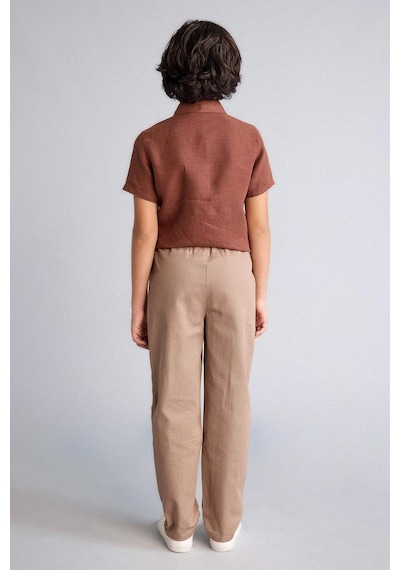 Defacto Carrot Fıt Gabardin Pantolon Erkek Çocuk E2218a826spbn580 Kahve-bn580