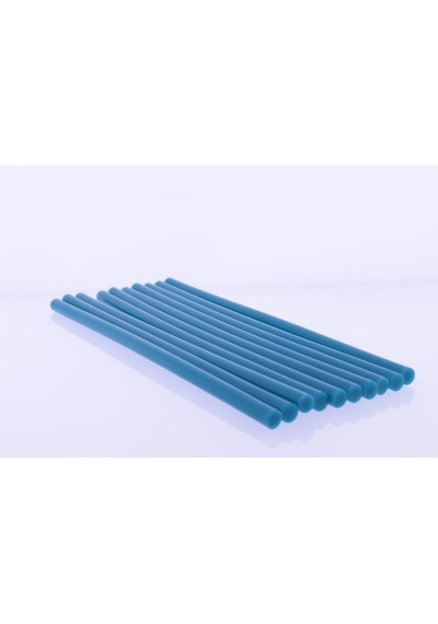 Winnboss Sıcak Silikon Mum Çubuk Mavi - Kalın 11x300mm 10 Lu Paket