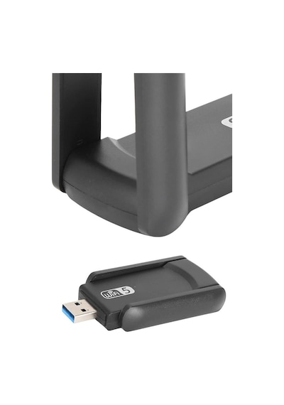 Mbps Wifi Alıcı Kablosuz Wifi Adaptörü Çift Band Semeglbl - 85 Çift Antenli
