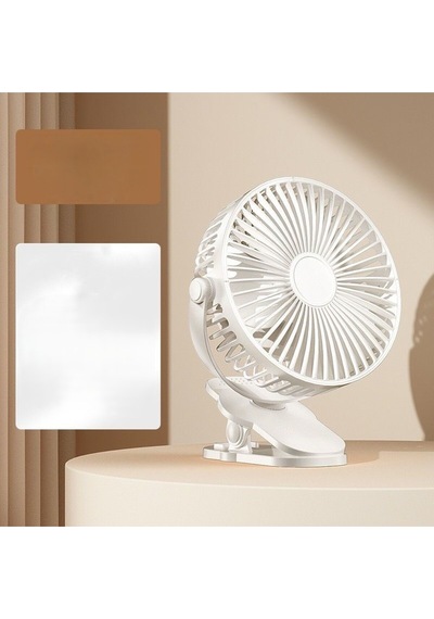 Taşınabilir Mini Fan Sıkıştırmalı Şarj Edilebilir El Fanı Masa Yatak Bağlanabilir Soğutucu Fan