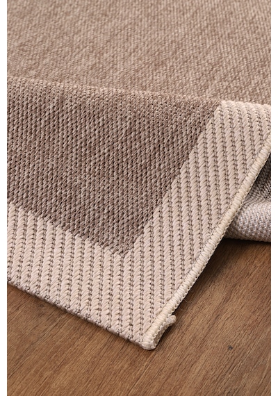 Elit Premium Sisal Jut Halı 1401 Hav Ve Toz Yapmaz Bordürlü Halı Bej-krem Bej - Krem