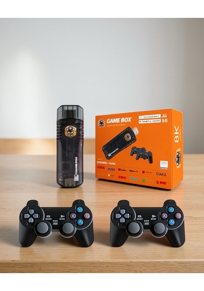 Oyun Konsolu 8k Android Tv Hd Game Stick 20.000 Oyunlu