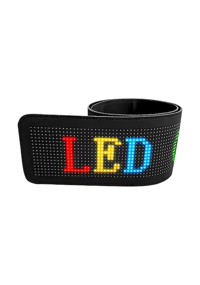 Hubrendy Tekno Rgb Led Matrix Panel Esnek Yapı Uygulama Kontrollü Kayan Yazı Ekranı