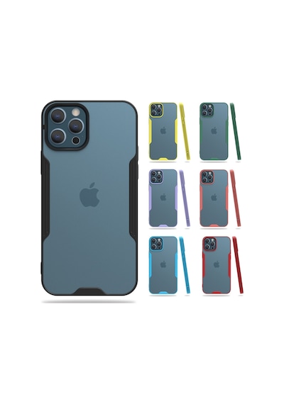 Apple Uyumlu iPhone 12 Pro Max Kilif Platin Matte Silikon Arka Kapak 485677994