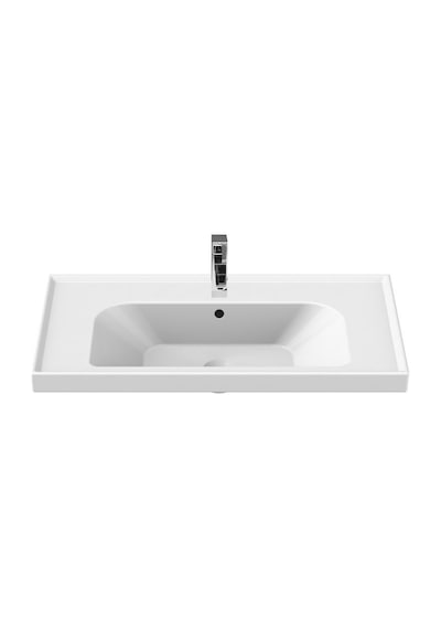 Turkuaz Seramik Cerastyle Frame Damlalıklı Lavabo 90CM Hariç