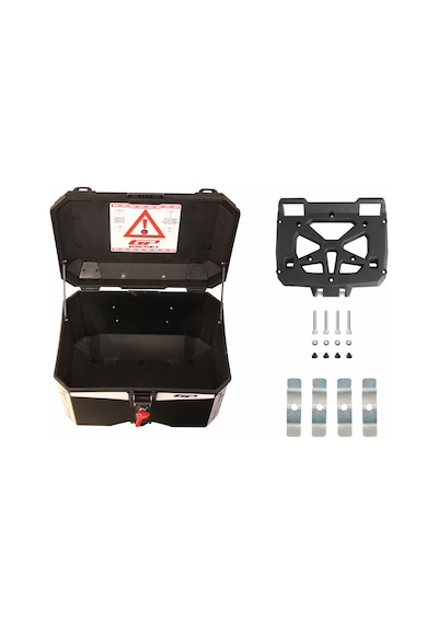 GP Kompozit Universal 45 lt Plastik Motosiklet Çantası Siyah