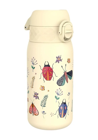 Ion8 - Paslanmaz Çelik Çocuk Suluk - Böcekler Alemi - 400 Ml - Sızdırmaz Çok Renkli