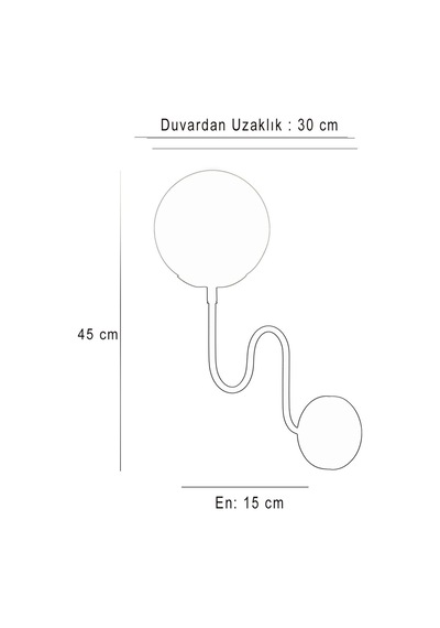 Luzarana Ferro Dikey Sarı-siyah Metal Gövde Bal Rengi Camlı Tasarım Lü .