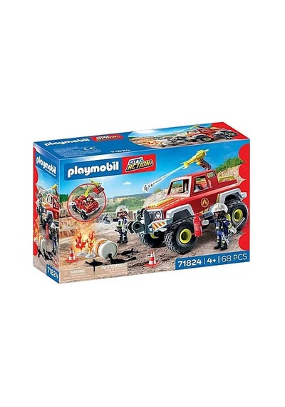Playmobil Firefighting Truck 71824