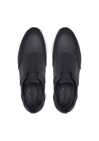 Koton Siyah Sneaker -85211--Coton Mat Siyah