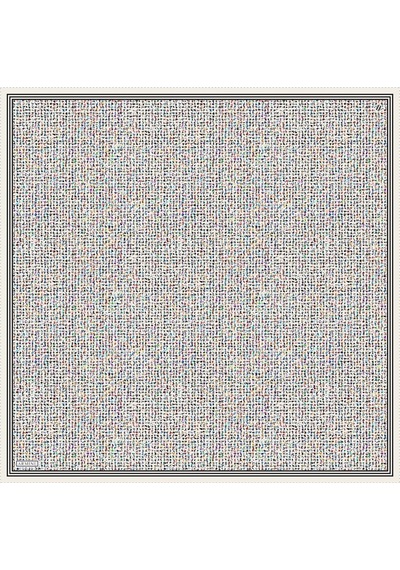 Armine Nostalji Serisi %100 Sura İpek Eşarp 9013d 04