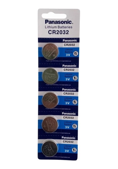 Ers Panasonic Cr2032 3v Lityum Bios Baskül Terazi Pili 5 Li Kartela 5 Adet