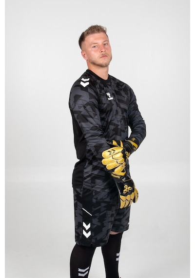 Hummel Line Kaleci Tek Üst Forma Siyah