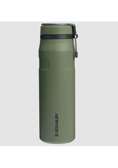 Stanley The Iceflow Flip Bottle Twst Termos Bardak 0.70 Lt Haki Siyah