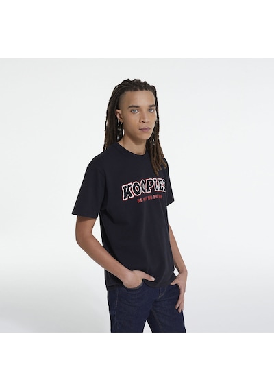 The Kooples Erkek Siyah T-shirtdüzhtsc25024k