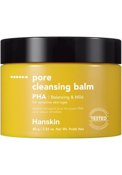 Hanskin Pore Cleansing Balm Bha - Hassas Ve Kuru Ciltler İçin Gözenek Ve Makyaj Temizleme Balmı