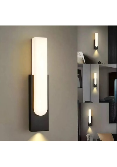 Cata Ct-7067 10w Hawai Led Aplik Günışığı Renk Dış Mekan Siyah - Beyaz