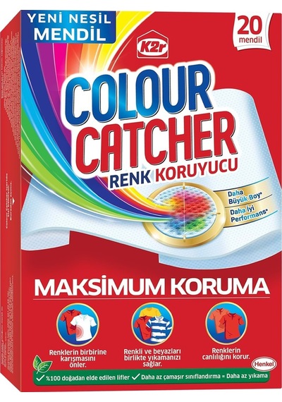 Colour Catcher Renk Koruyucu Mendil 40 Lı Ekonomik Pk 2pk 20