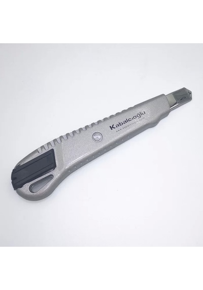 Alveta Metal Küçük Gri Maket Bıçağı Endüstriyel Model SX96