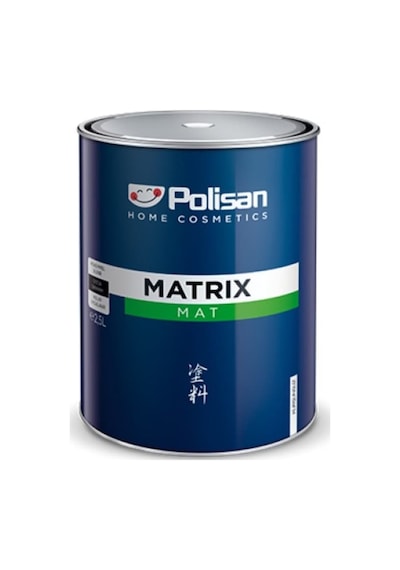 Polisan Matrix Sentetik Yağlı Metal,Ahşap,Duvar Boyası Beyaz Mat