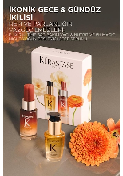 Kerastase Elixir & Nutritive Ikonik Gece & Gündüz - Seyahat Seti 30x2 Ml