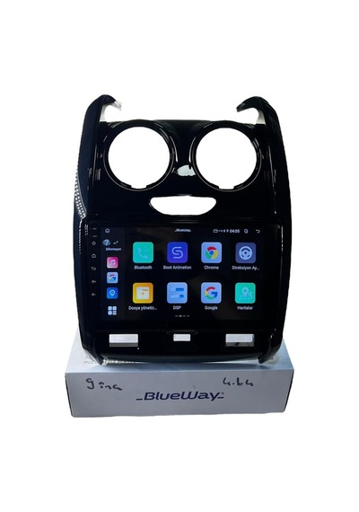 Dacia Duster 2013-2018 Blueway 4-64 Profesyonel Oem Multimedia 9"