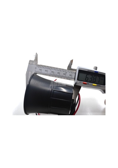 6 Ses Tonlu Mini Alarm Sireni 20W 12V Max.133dba Carub