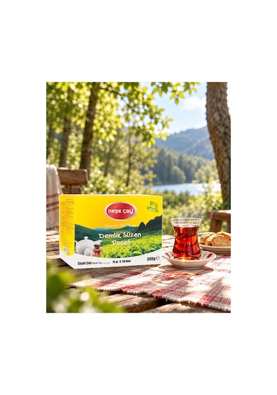 Neşe Çay Siyah Demlik Poşet Çay 50 x 10 G