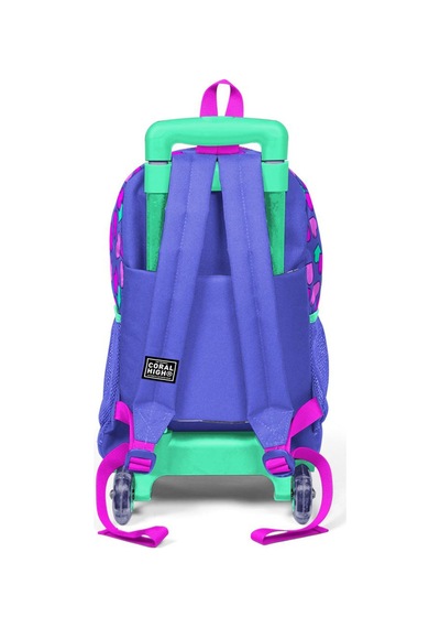 Coral High  23359 Kalp Çekçekli Okul Çantası