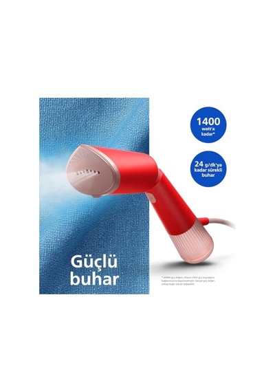 5000 Serisi El Tipi Buharlı Düzleştirici, 24 G/dk'ya Kadar Kesintisiz Buhar, Taşınabilir Dikey Ütü, Sth5020/40