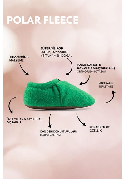 Polar Fleece Saks Polar Barefoot Patik Saks