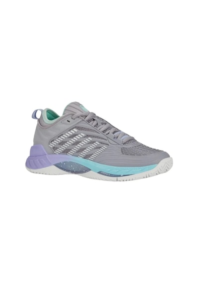 K-swiss Hypercourt Supreme 2 Gri Kadın Tenis Ayakkabısı Beyaz - Gri