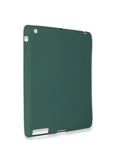 İpad 4 9.7 Kılıf Evo Tablet Silikon - Yeşil Diğer