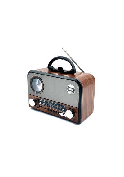 Nns Ns-6697bt Taşınabilir Bluetooth Nostaljik Radyo 2