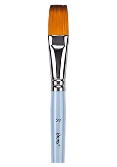 Brons Br-2161 200f No:22 Yağlı Kısa Sap Fırça