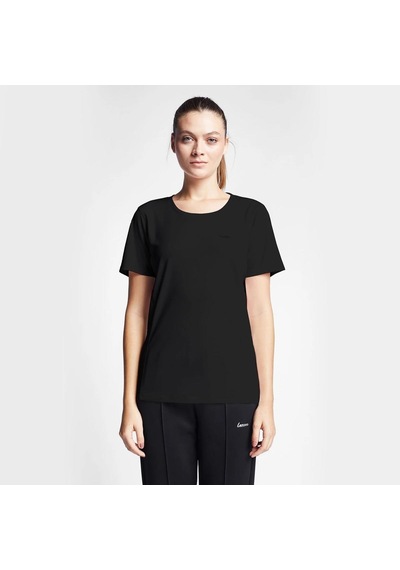 Lescon Kadın Kısa Kollu T-shirt 24s-2204-24b 24btbb002204-siyah Siyah