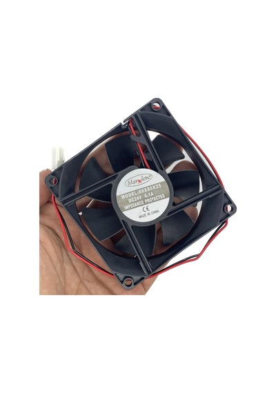 Ic-216 Kare Fan 80x80x25mm 12v Dc 2 Kablo