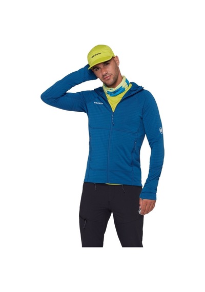 Mammut Mammut Taiss Ml Hooded Men Erkek Mavi Fleece 4488