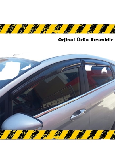 Ford Fiesta Mügen Cam Rüzgarlığı 2010-2017 Arası 4 Lü Set N11.32967