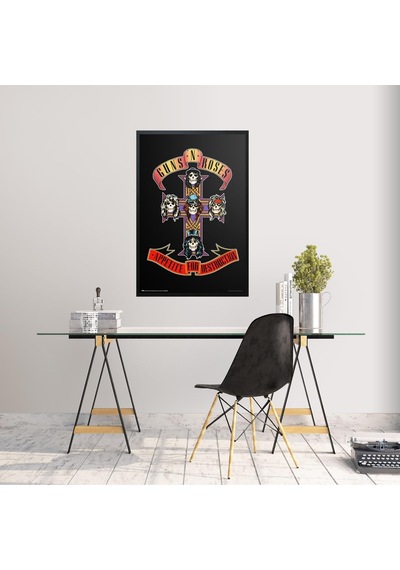 Grupo Erik Poster Sanatsal Baskı Guns N' Roses Poster Dekorasyon Oturma Odası Veya Yatak Odası Dekorasyonu - Dekorasy
