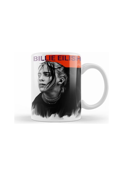 Billie Eilish Kupa Bardak Porselen No27168 Karışık