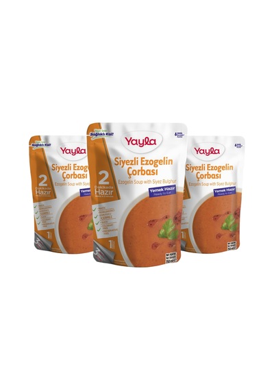 Yemek Hazır Siyezli Ezogelin Çorbası 250 Gr X3 - 702784451