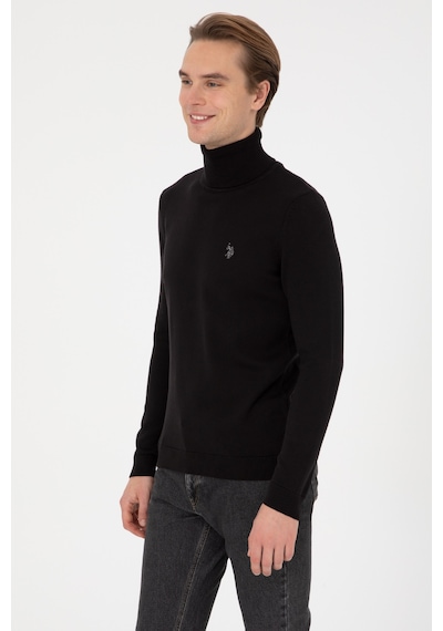 U.s. Polo Assn. Erkek Siyah Kazak /triko 50313640-vr046 Siyah