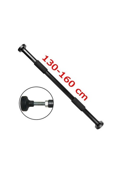 Koridor Barfiksi 130 - 160 CM Arası Ayarlanabilir Siyah