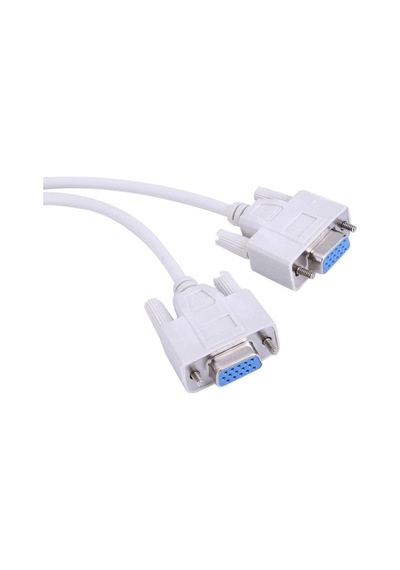 Vga Y Splitter Dönüştürücü Çevirici Çoklayıcı Switch Kablosu Dişi