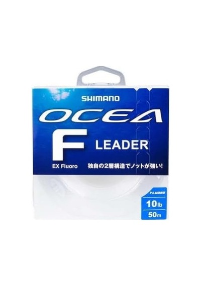 Shimano Ocea Ex Fluoro Leader 16lb 50m 0,336mm 7.25kg Fc Misina Çok Renkli