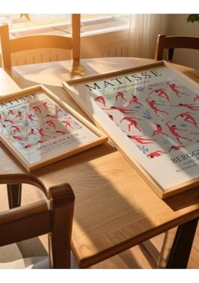 Matisse Çerçevesiz Poster, Modern Dekoratif Çerçevesiz Poster, Tablo, Matisse-7, 50 X 70
