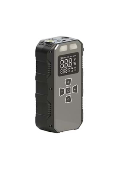 S-link Akt2027 Koyu Gri 8000mah 150 Psi 4 İn1 Powerbank+ Led Işıklastik Sisirme Ve Akü Takviye Cihazı