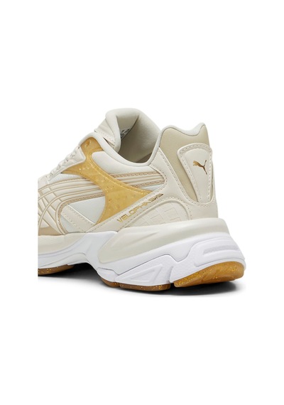 Puma Velophasis Jelly Glitter Kadın Spor Ayakkabı Beyaz - Altın