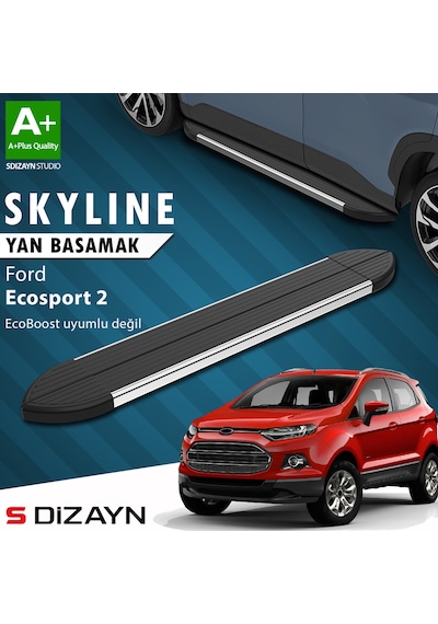 S-dizayn Ford Ecosport 2 Skyline Krom Yan Basamak 173 Cm 2012-2022 A+ Kalite